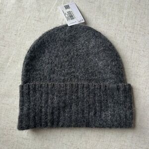 New Lululemon Alpaca Wool Blend Beanie Hat Grey S/M